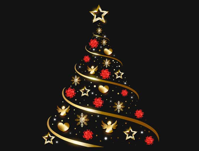 Corona-árbol de Navidad