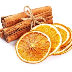 naranja y canela