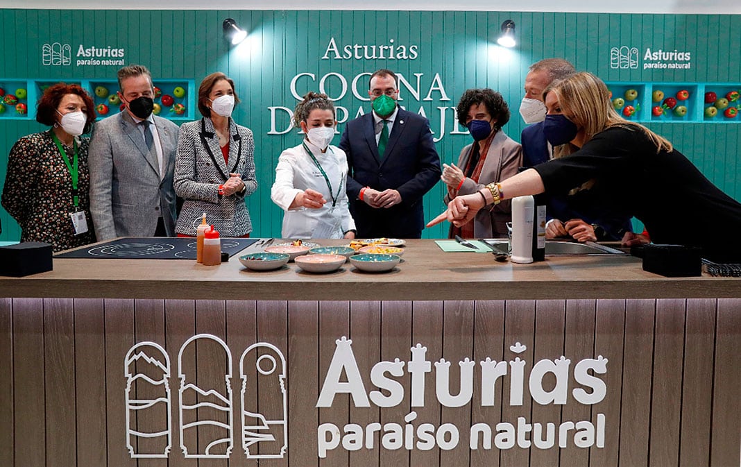 Asturias en Fitur 2022. Stand Cocina de Paisaje