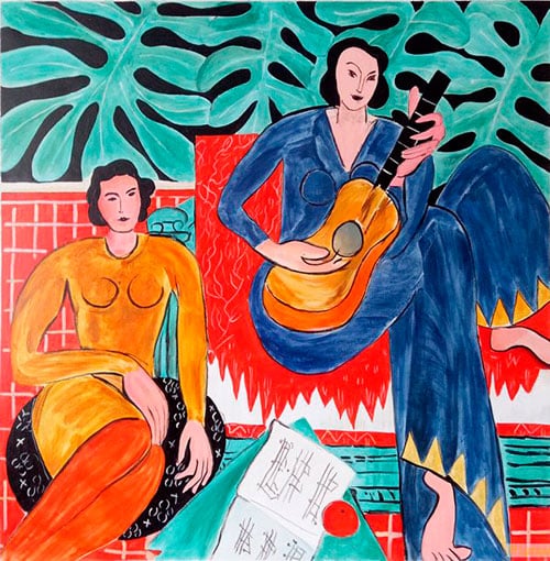 La musique, de Henri Matisse