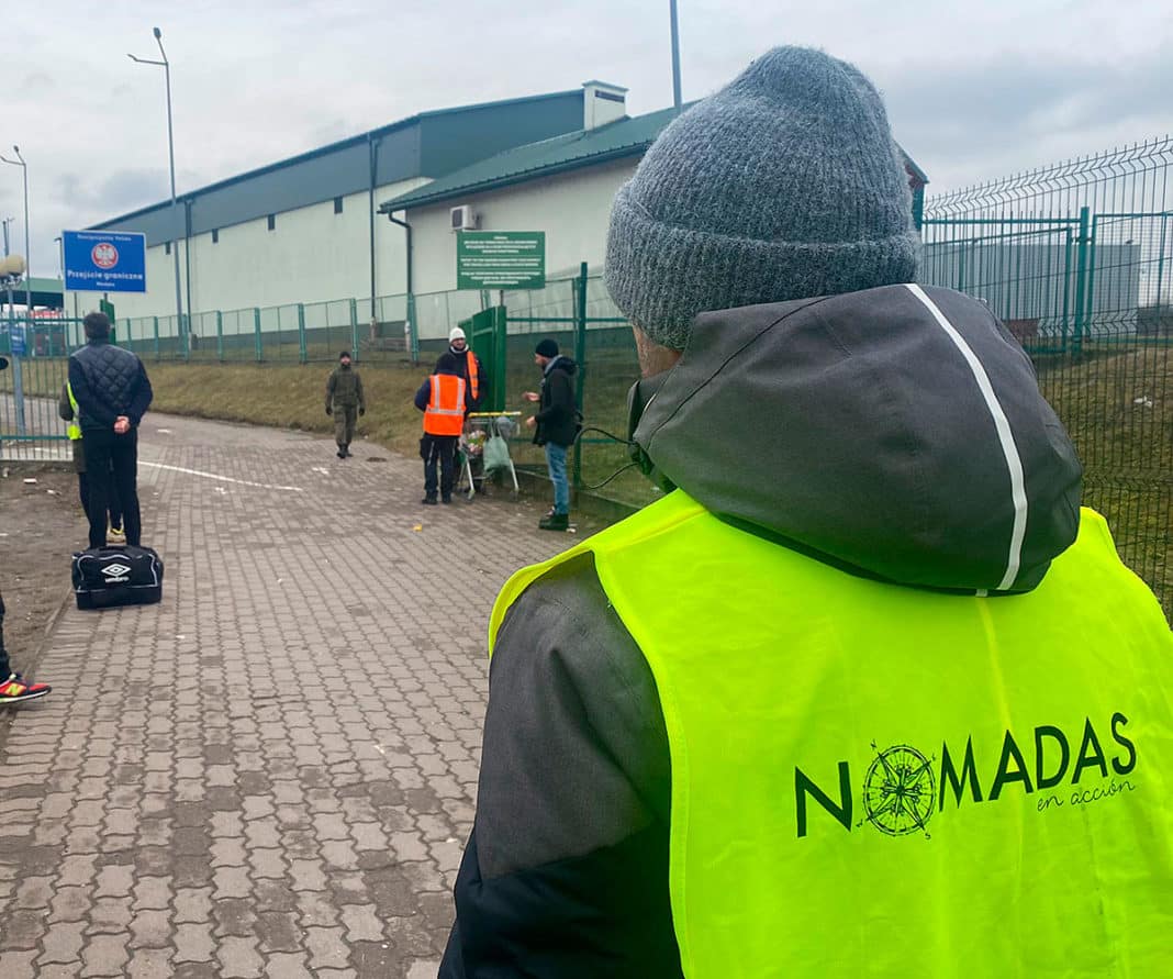 Voluntarios de Nómadas en Acción