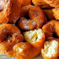 Rosquillas esponjosas de yogur