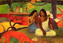 Arearea o La felicidad en el paraíso, de Paul Gauguin