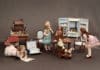 Tea Party, miniaturas creadas por Carabosse Dolls