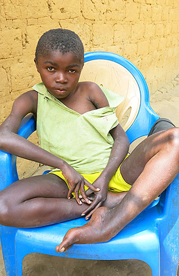 El pequeño “Ça va bien” en una aldea de Kinshasa