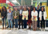 Unión de Comerciantes de Asturias en el Mercado del Fontán presentando Alimentos del Paraiso