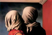 Los Amantes, de René Magritte