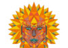 Mandala solar elaborado por Arabesko