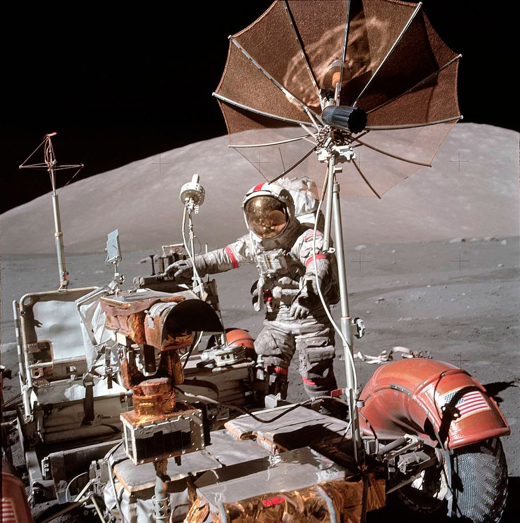 Rover del Apollo 17 el 19 de diciembre de 1972