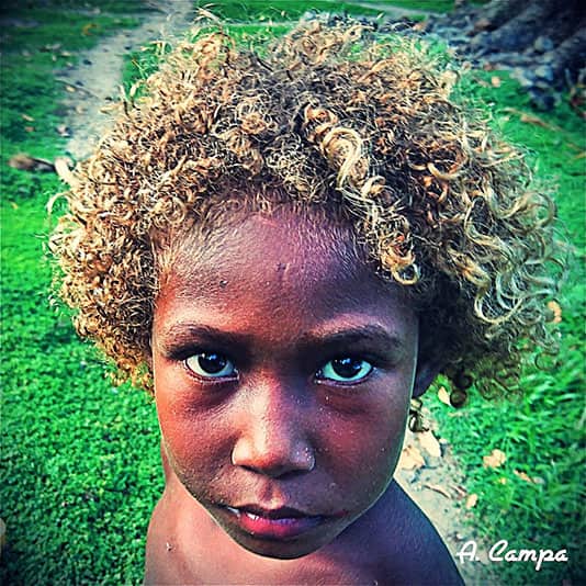 Niño de las Islas Salomón