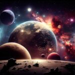 Simulación del Universo y los planetas