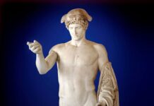 Escultura helenística del dios Hermes