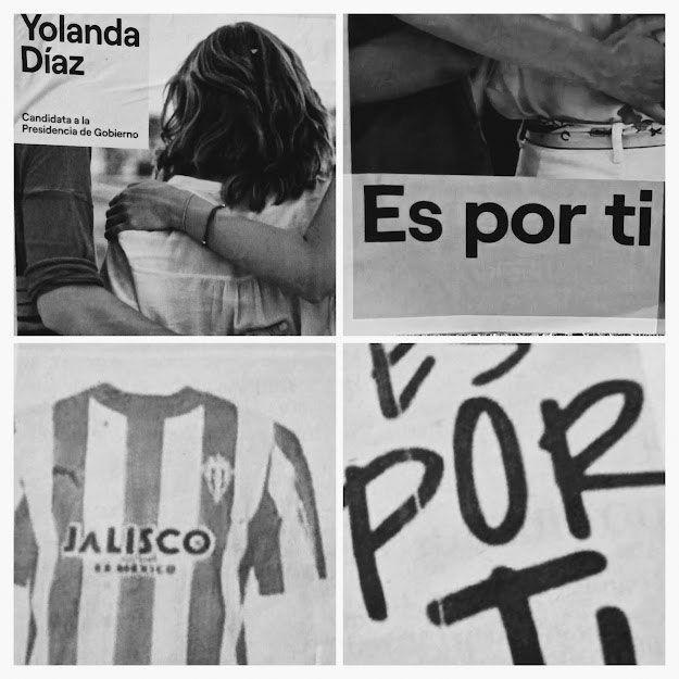 Es por tí, eslogan de la campaña de Sumar y del Sporting de Gijón