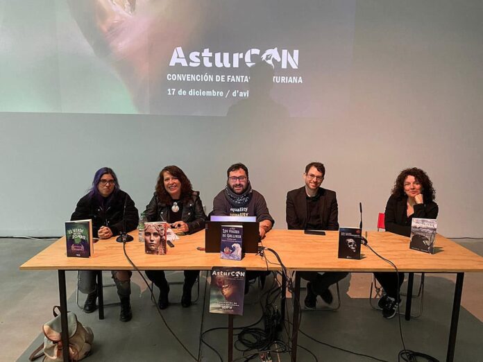 Presentación de Ediciones Radagast en la AsturCON, Convención de fantasía asturiana. La Laboral, Gijón