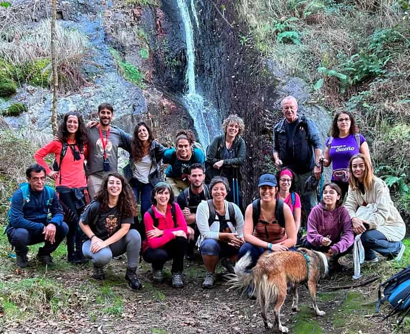 Una de las últimas aventuras organizadas por Biodevas en la zona occidental de Asturias
