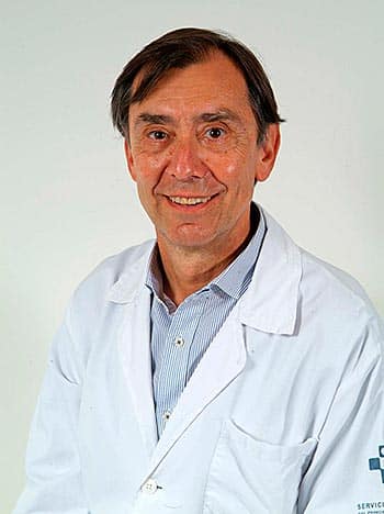 Corsino Rey Galán, creador de la UCI pediátrica en el HUCA en el año 1995