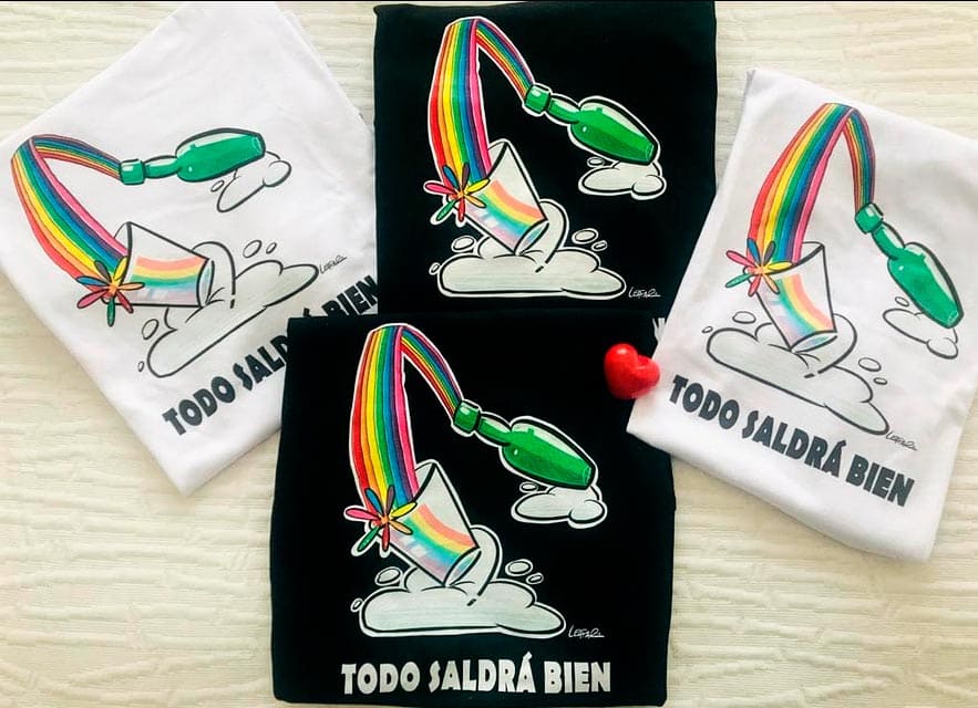 Camisetas solidarias de la Fundación Mar de Niebla