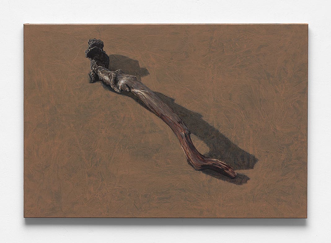 Óleo sobre lienzo, 89x130cm. del artista asturiano Alejandro R. Simón, seleccionado este año en el XXIII Premio de Pintura “Timoteo Pérez Rubio” de Oliva de la Frontera, Badajoz (2023).