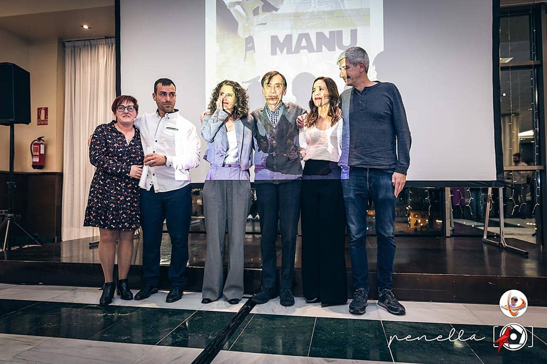 Día del estreno de 'Manu', el 24 de noviembre, en el Hotel Palacio de la Magdalena de Soto del Barco