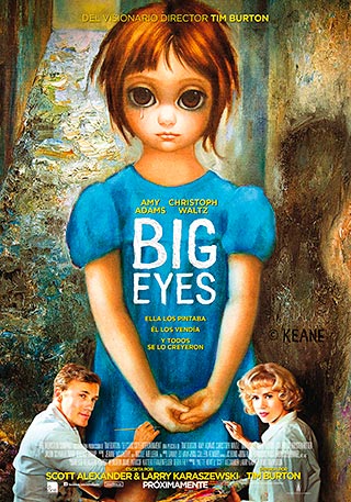 Big Eyes, película de Tim Burton protagonizada por Amy Adams y Christoph Waltz sobre la vida de Margaret Keane