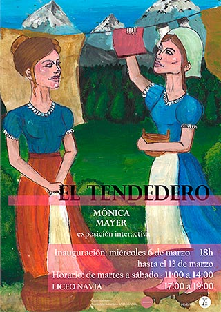 El Tendedero. Exposición interactiva de la mexicana Mónica Meyer
