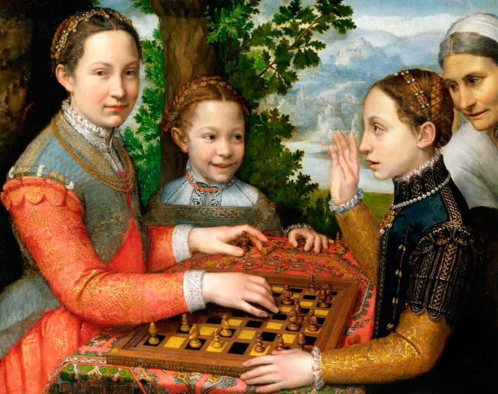 La partida de ajedrez, de Sofonisba Anguissola