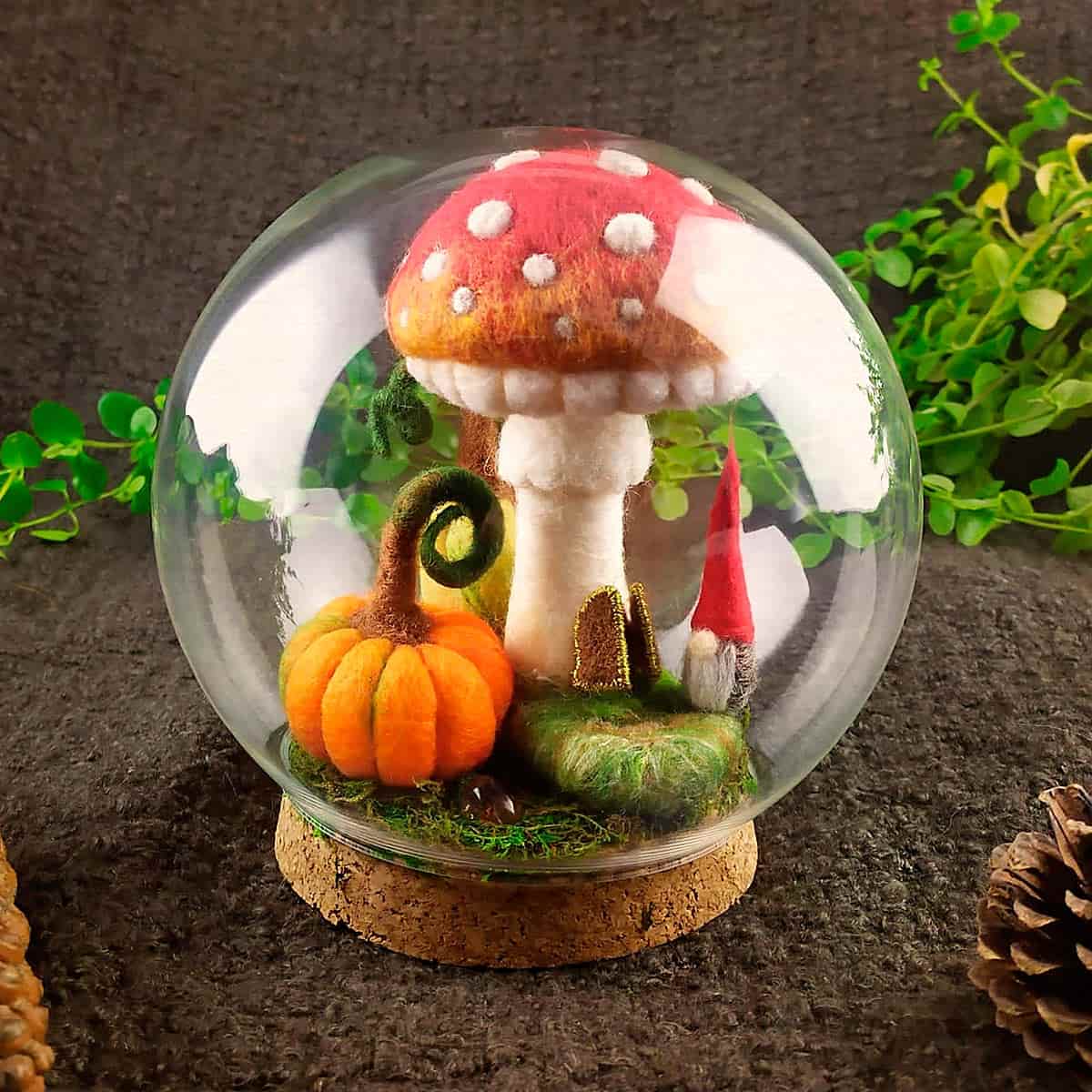 Jardín místico: El mágico mundo del enfieltrado en lana Jardín místico: El mágico mundo del enfieltrado en lana