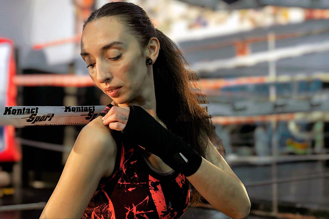 Sara Montoya, boxeadora