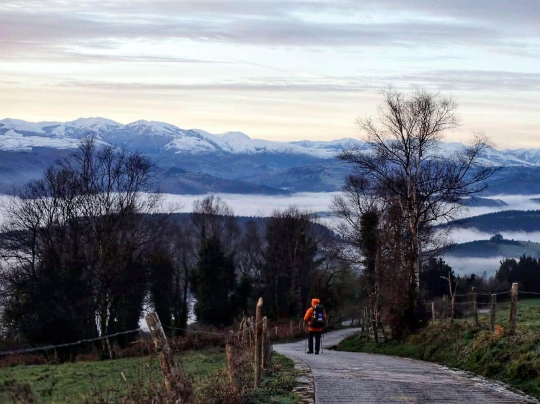 Tramo del Camino Primitivo