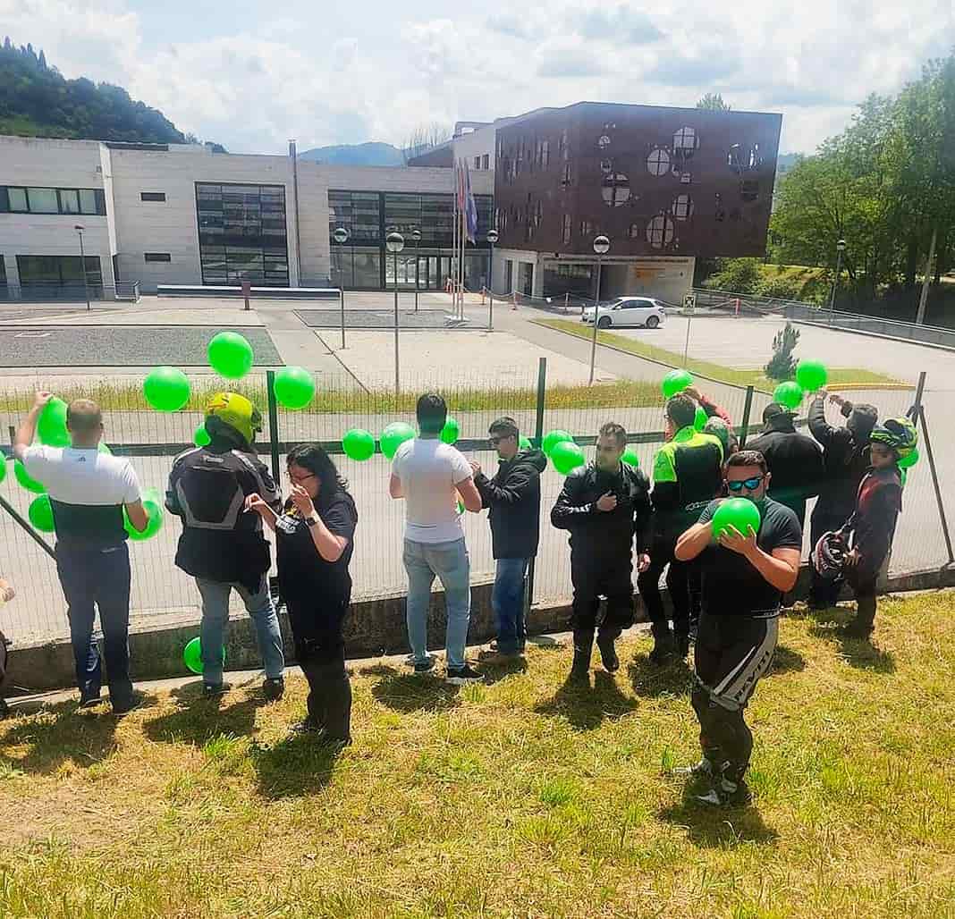 Preparación de la I Ruta Motera a favor de los enfermos de ELA