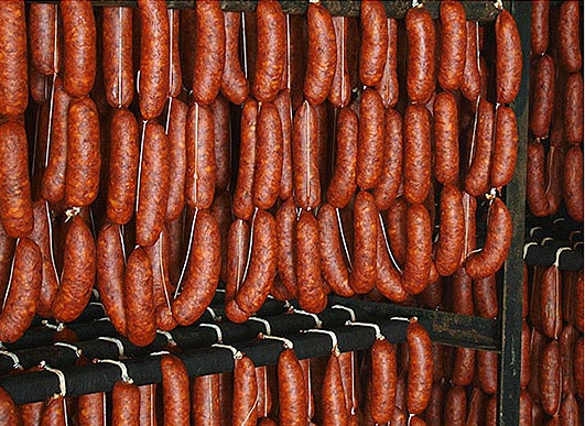 Chorizos asturianos