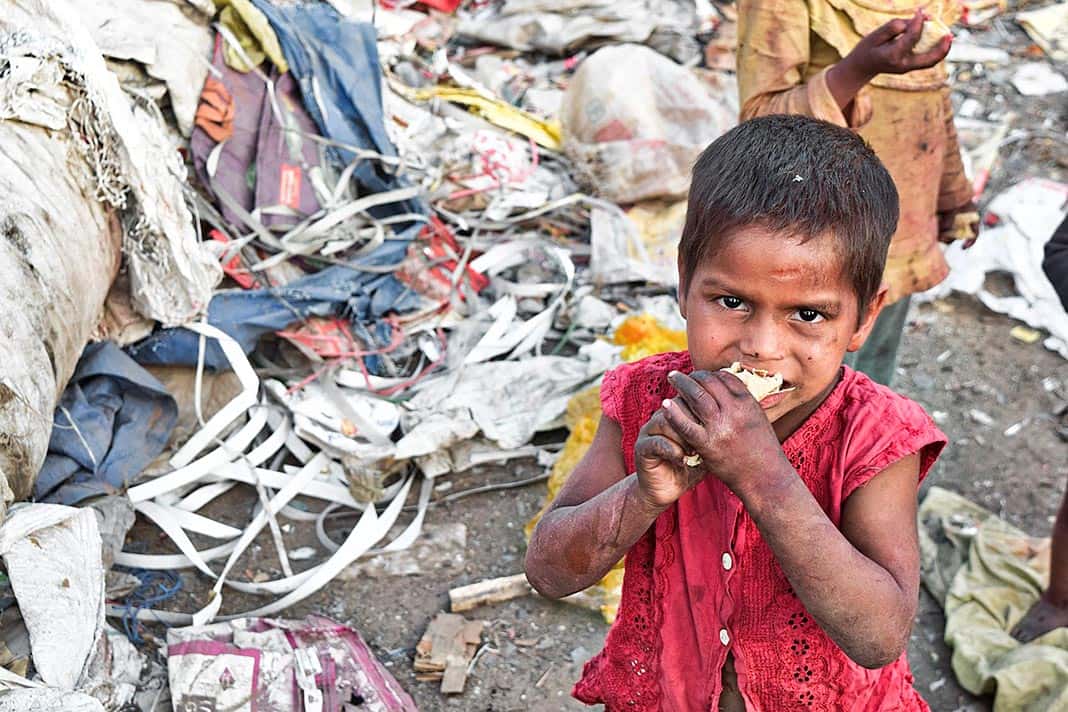 Pobreza infantil en el mundo