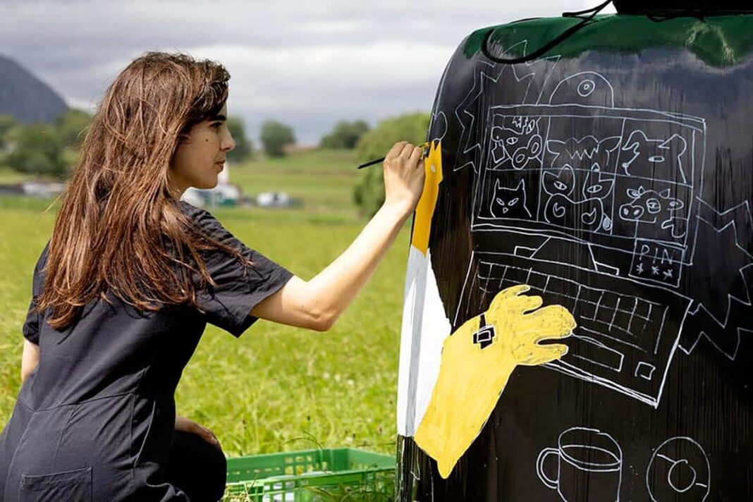 La artista Made in Chigre en el Festival de Porrúa en Bolas