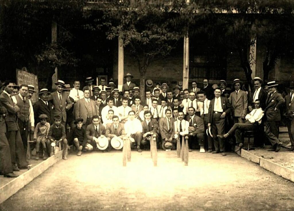 Fundadores de la Bolera Asturiana en Chile 1923