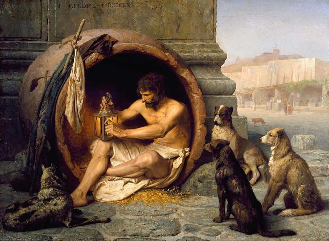 Diógenes de Jean Leon Gerome