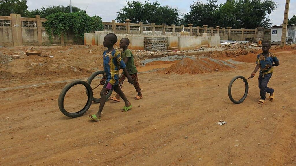 Niños de Benín