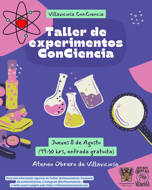 Taller de Experimentos ConCiencia. 8 de agosto 2024