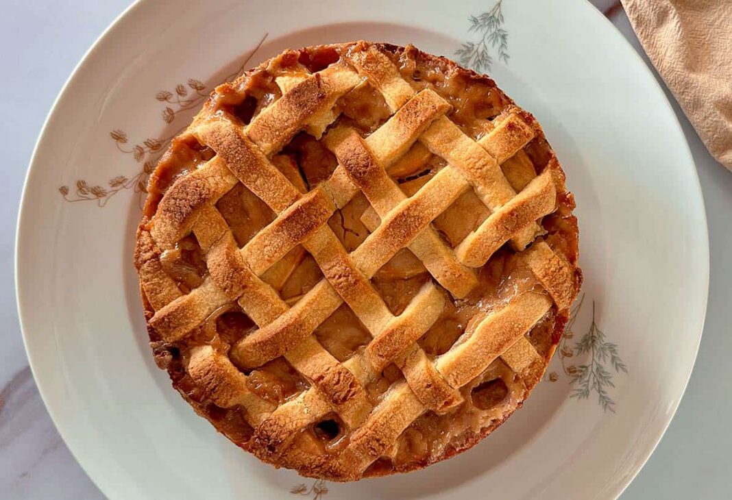 Apple pie. Receta de Raquel Bayón Martínez @Rapacina Repostera