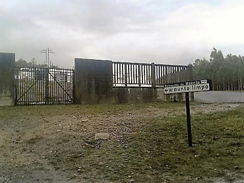 Cementerio y punto limpio de Burela