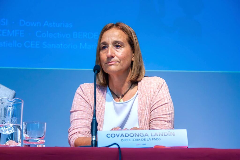 Covadonga Landín, directora de la Fundación Municipal de Servicios Sociales (FMSS)