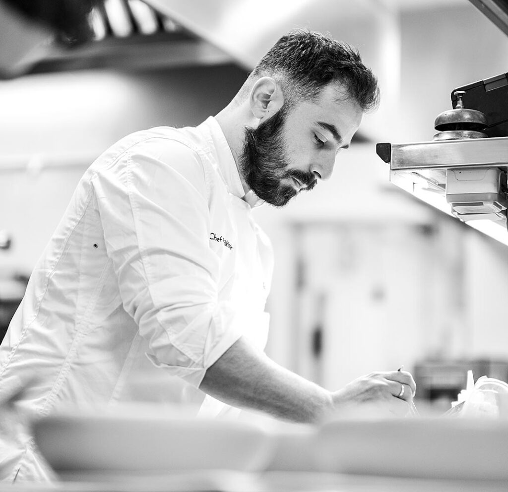 Daniel Díez, pastry chef