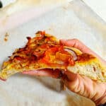 Pizza con verduras y bacon de Recetinas de Shey