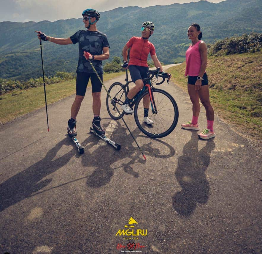 Al igual que en la edición anterior de la Subida al Angliru, volverán a confluir en las laderas del puerto runners, ciclistas, andarines y los practicantes de rollerski. 