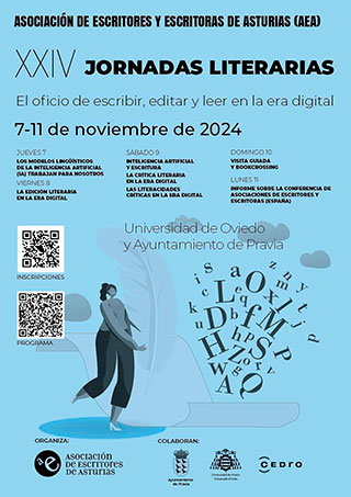 Cartel XXIV Jornadas Literarias 2024