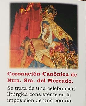 Coronación Canónica de Ntra. Sra. del Mercado