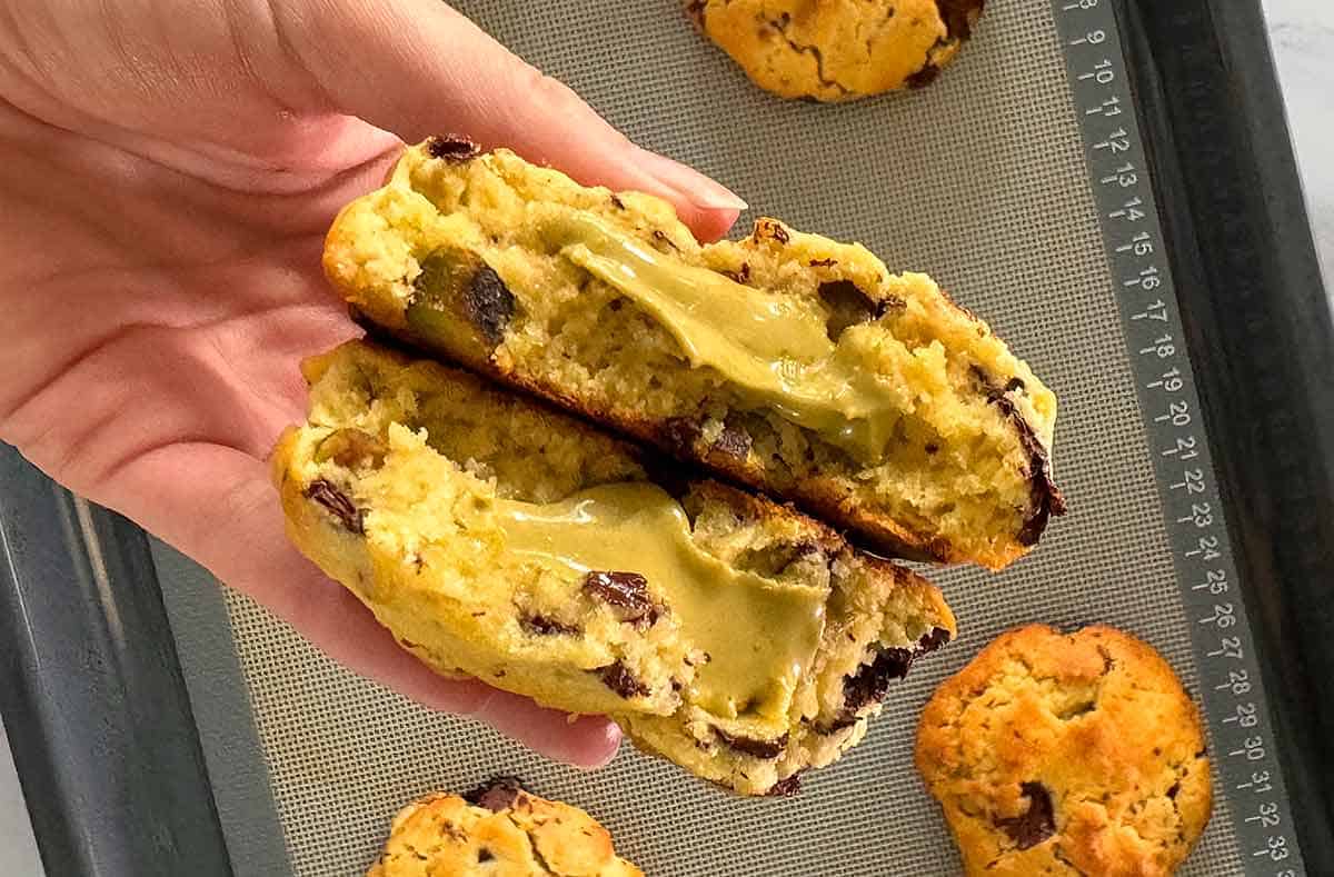 Cookies de pistacho Cookies de pistacho, receta de @rapacinarepostera