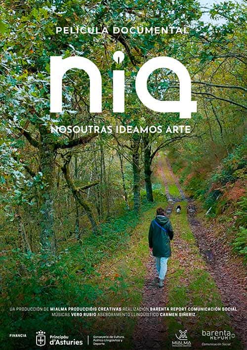 Cartel del documental "NIA, Nosoutras Ideamos Arte"