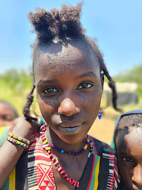 Mujer wodaabe