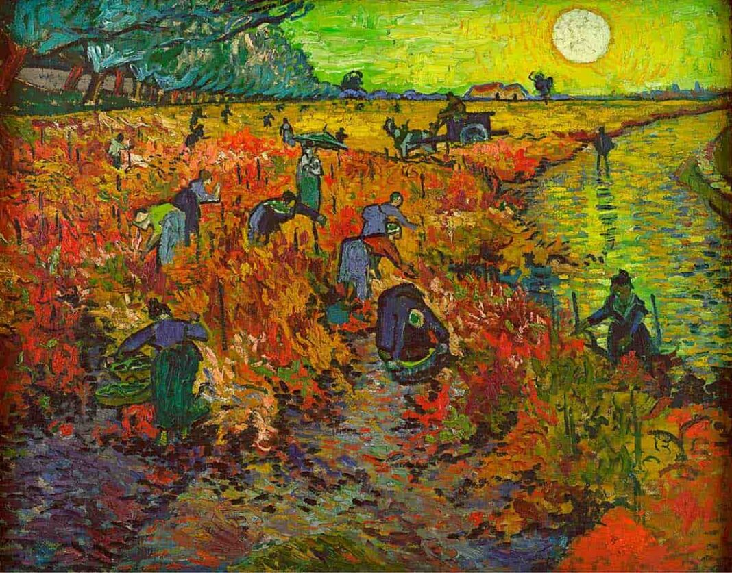 El viñedo rojo. Vincent van Gogh