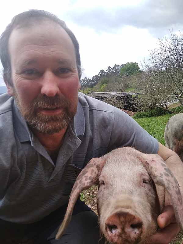 José Antonio Lebredo., fundador de Agroturismo Lebredo